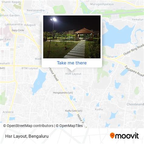 How to Get to Hsr Layout in Bengaluru by Bus?