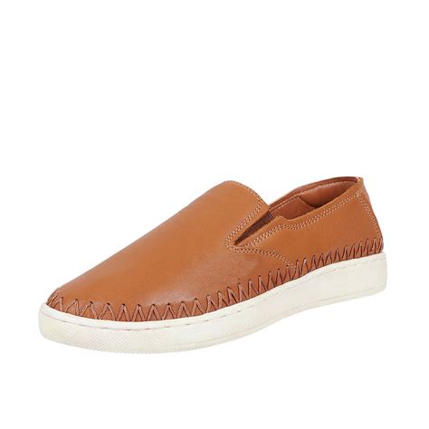 Buy Tan K2 Womens Slip On Shoe Online - Hidesign