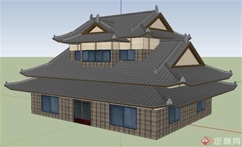 日式别墅设计-建筑设计公司_建筑设计院——银火设计