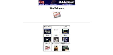 Learn about the O.J. Simpson trial from CNN's ancient '90s website - Blog