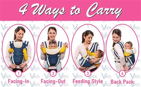 Buy VADA CARE Baby Carrier Bag For 0 To 3 Year Baby | Baby Carry Bag ...