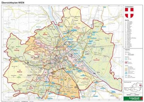 Amazon.in: Buy Vienna Political Map Unfolded 1:85.000 Book Online at ...