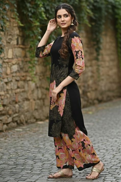 Classic Printed Co-ord Set for Daily and Casual Wear – Meraaki Fashion