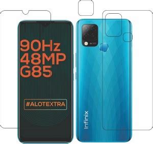 GS Smart Front and Back Tempered Glass for Infinix Hot 10s {Flexible ...