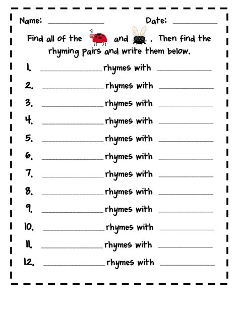 Words That Ryhme With Room - Printable Calendars AT A GLANCE