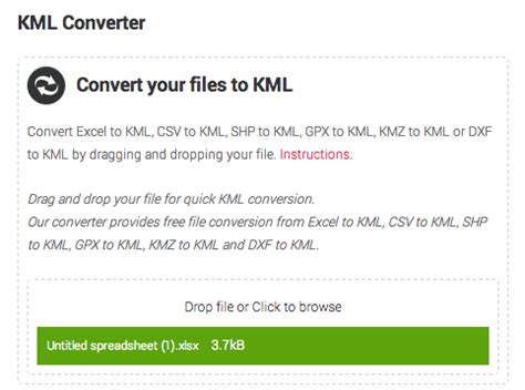 Image result for Convert Excel to KML File