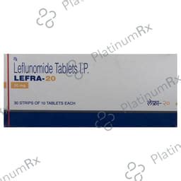 Lefra 20mg Tablet 10s: Uses, Side Effects, Price & Substitutes | PlatinumRx