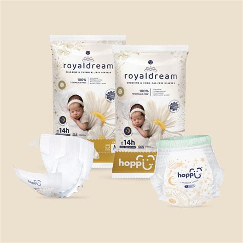 [Trial Pack] Hoppi RoyalDream Diapers 100% 7 Chemicals-Free – Hoppi®