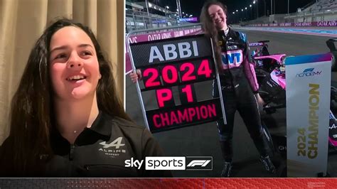 F1 Academy: Abbi Pulling's 2025 season is secure after winning the F1 ...