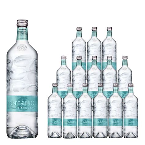 Sant Aniol Natural Mineral Still Water | 750ml | Glass Bottle | Pack of ...