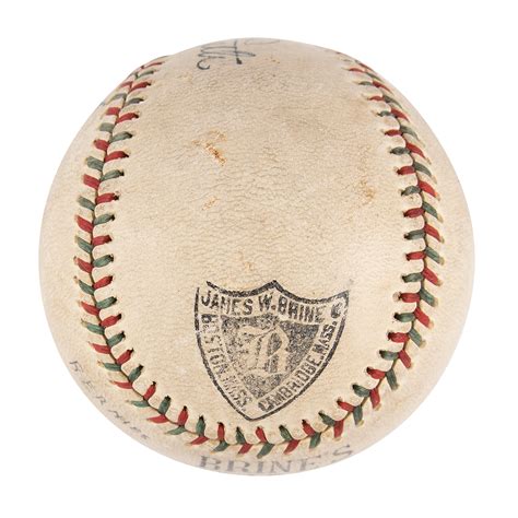 Babe Ruth and Lou Gehrig Signed Baseball | RR Auction