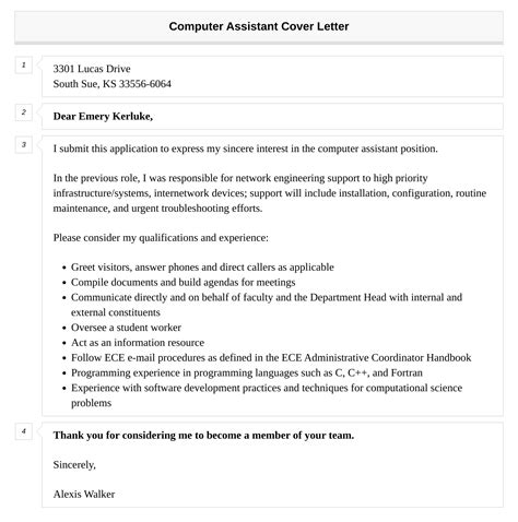 Image result for Computer Assistant Experience Letter