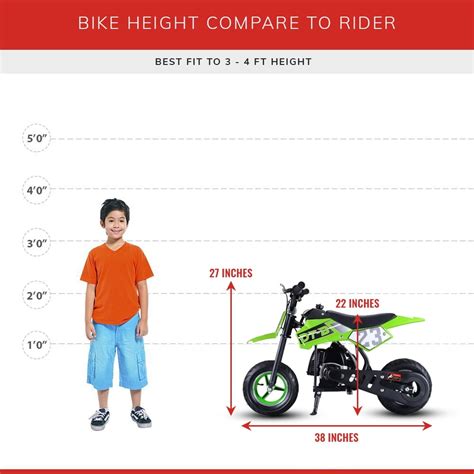 Buy Kids Dirt Bike 51CC 2-Stroke Mini Kids Dirt Bike,Pit Bike, Off Road ...