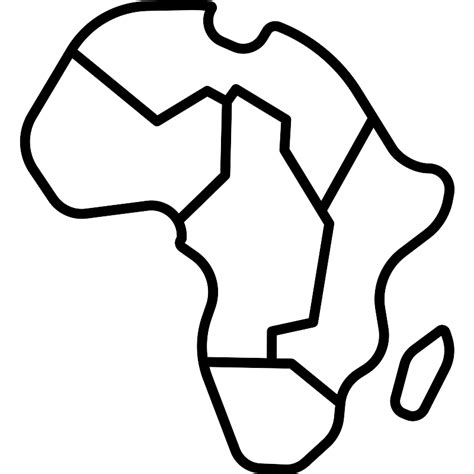 African Map Vector 的图像结果