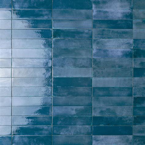 Blue Floor Tiles Texture
