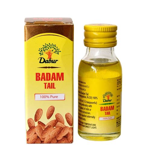 Dabur Badam Tail, 50 ml Price, Uses, Side Effects, Composition - Apollo ...