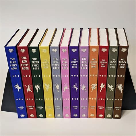 Andrew Lang Colored Fairy Books: Complete Hardcover Set, With Restored ...
