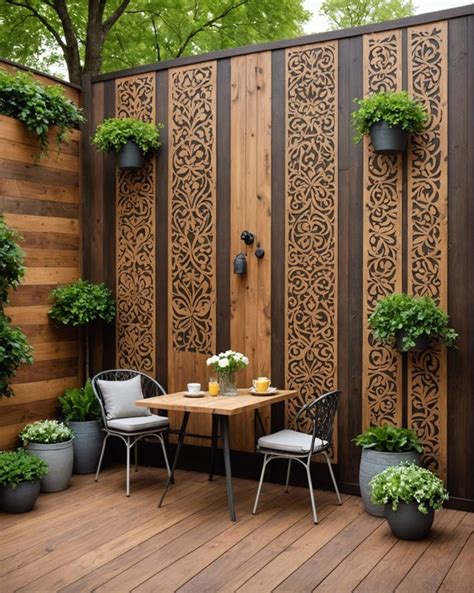 35 Coolest Wood Patio Wall Ideas And Inspiration - ToolzView