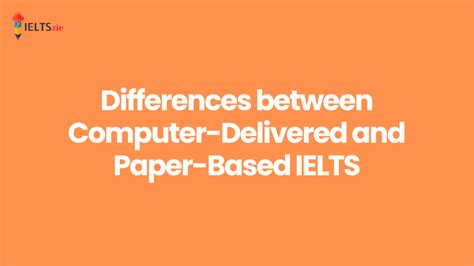 Image result for IELTS Paper-Based vs Computer-Based