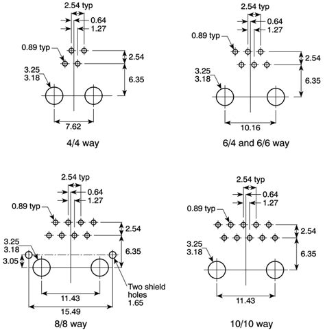 SS-641010-NF Bel-Stewart | Bel-Stewart RJ50 Konnektörü, 10 Pinli, Soket ...