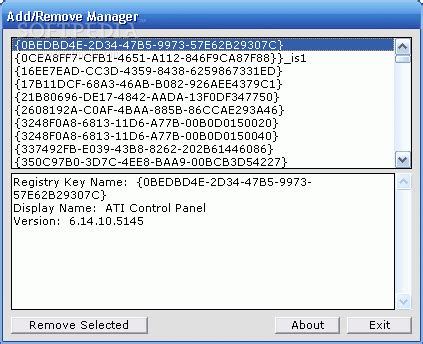 Image result for Remove Software Manager