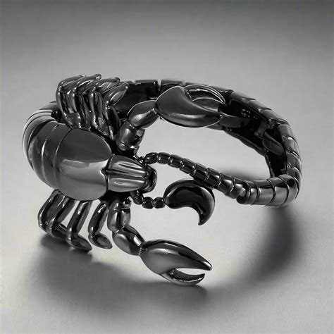 Buy Now Premium Steel Bracelets - SCORPICOIL BLACK - 12mm Pure Titanium ...