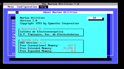WinWorld: Norton Utilities 7.0