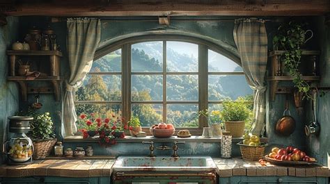 Image result for Scenary View From Kitchen Window