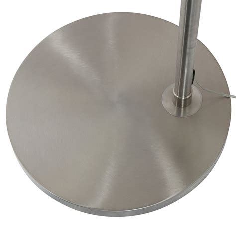 Sparkled Light arc floor lamp silver/mud | Lights.co.uk