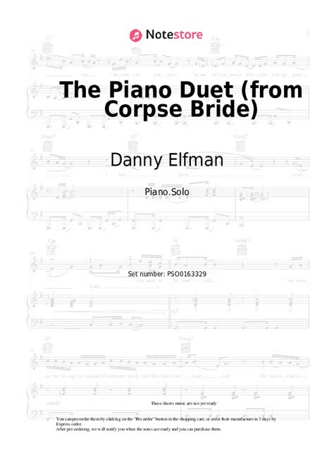 Image result for Corpse Bride Piano Solo