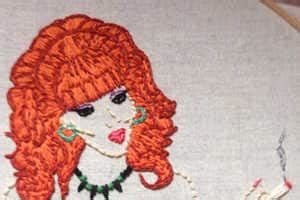 Pop Culture Embroidered Artworks: Stitch You Up by YT Sumner is ...