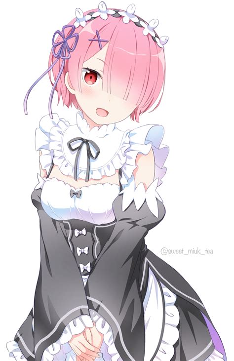 Ram (Re:Zero) - Re:Zero Kara Hajimeru Isekai Seikatsu - Image by sweet miuk tea #4335893 ...