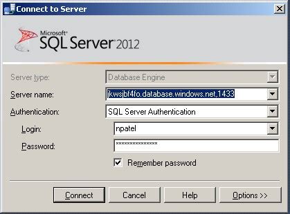 Image result for Windows Azure SQL Database