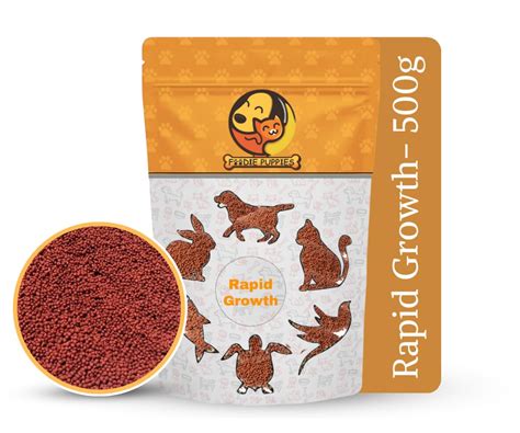 Foodie Puppies Rapid Growth Premium Fish Food, Pouch - 500g | Aquarium ...