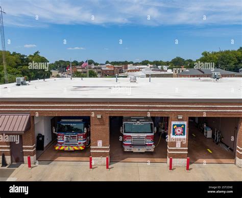 Day Time Drone Images Of The Louisburg North Carolina Fire Department ...