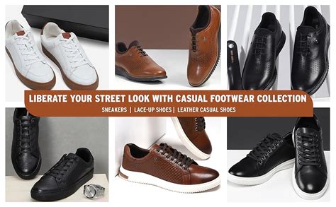 Buy Monte Carlo Mens Black Solid Lace Up Genuine Leather Casual Shoes ...