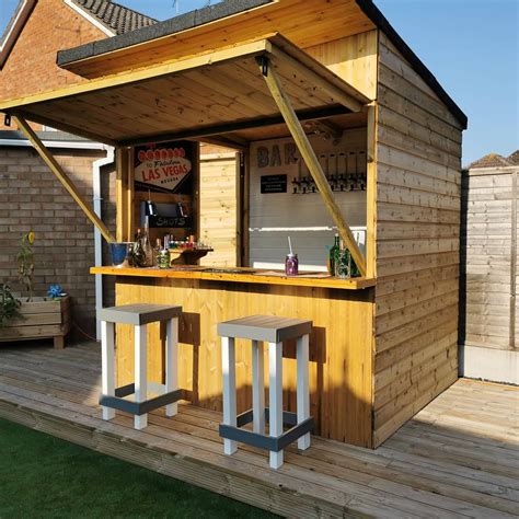Wood Outdoor Bar Ideas -daryl.lancaster.3 | Outdoor patio bar, Bar ...