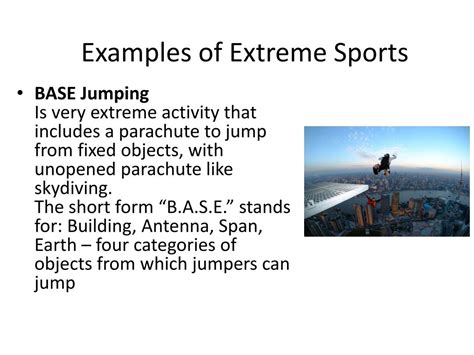 Extreme Sports 的图像结果