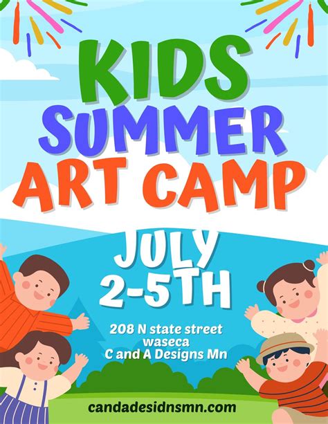 Summer Kids Art Camp, C and A designs MN-Handcrafted Goods, DIY ...