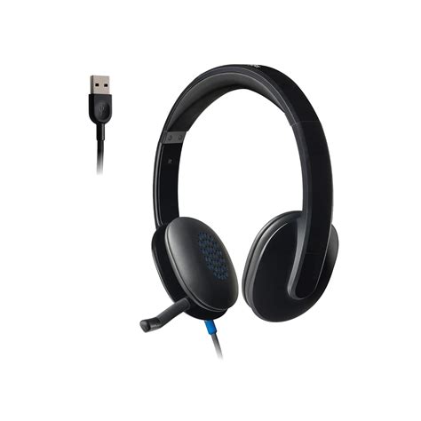 Amazon.in: Buy Logitech H540 Stereo Wired On Ear Headphones With Mic ...