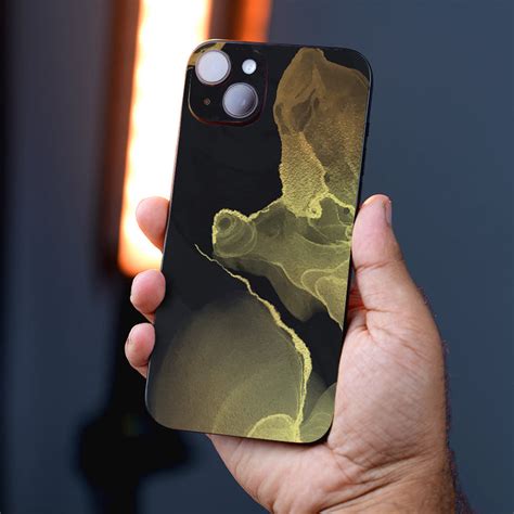 Ethereal Golden Veil Mobile Skin