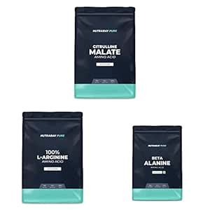 Nutrabay Pure 100% Citrulline Malate Powder & Pure 100% L-Arginine ...