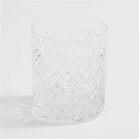 Buy SOLITAIRE Cylinder Diamente Crystal Glasses-Set Of 6 Pcs. from ...