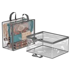 Kuber Industries (Pack of 2) Waterproof Storage Bags for Clothes ...