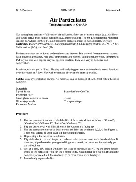 Image result for Testing Air Particulates