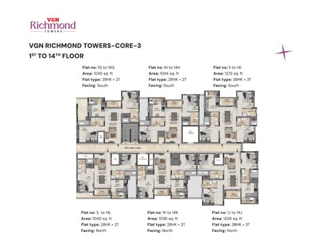 Ultra 2 & 3 BHK Luxury Homes at Guindy - Richmond Towers | VGN