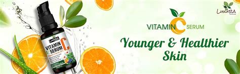 Luxura Sciences Vitamin C Serum for Skin Glow; Anti Ageing; 30 ml ...