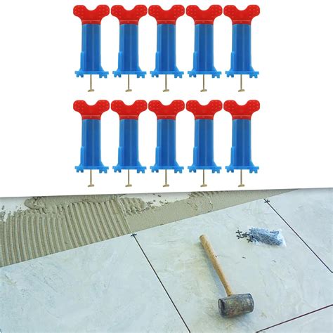 Menolana 10Pcs Tile Leveling System Tile Spacers Levelers Floor Leveler ...