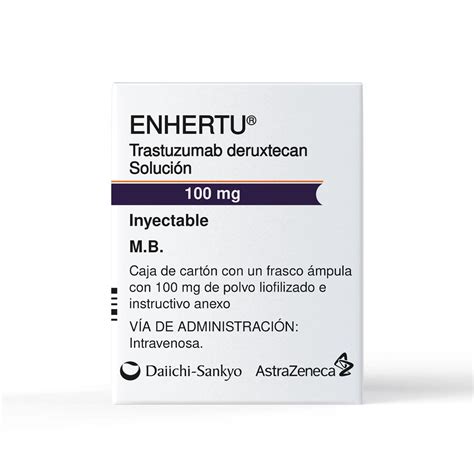Enhertu Trastuzumab Deruxtecan Solución Inyectable 100 Mg Caja Con Fra – Farmacia Coyoacán