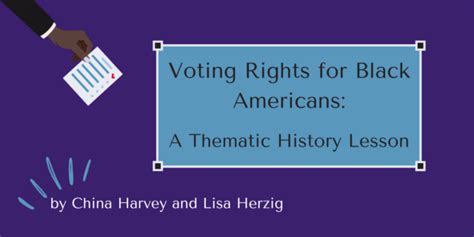 Black Person Voting 的图像结果